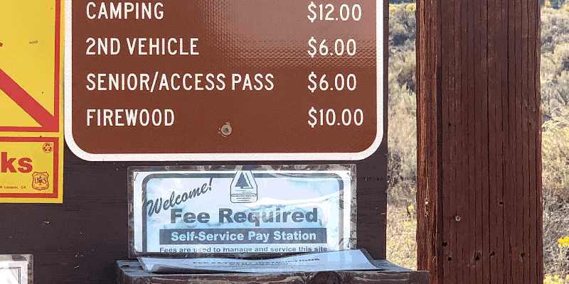 Camper submitted image from Whiskey Flats Campground