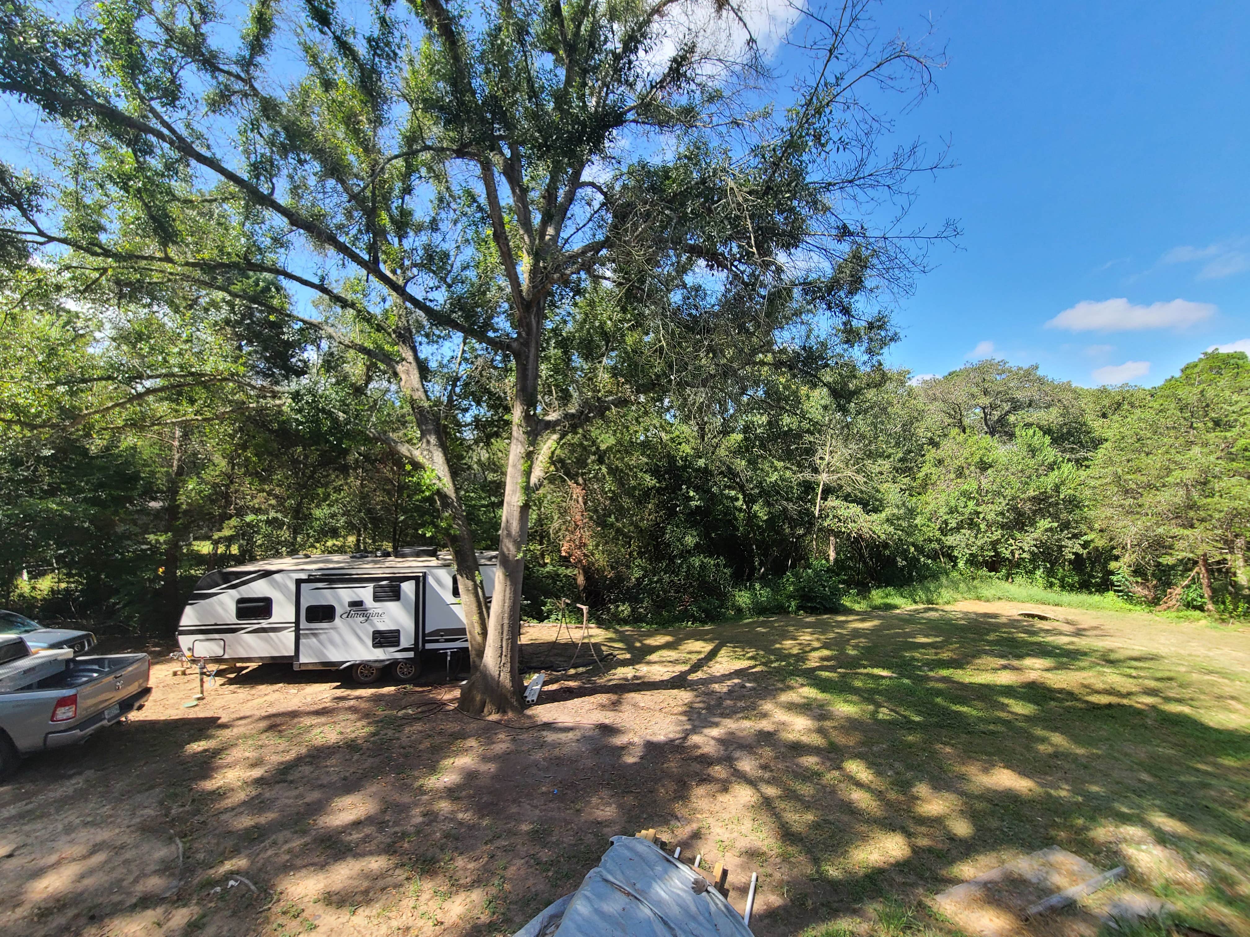 Camping near Bastrop/Colorado River KOA: Plum Street Pad, Bastrop, Texas