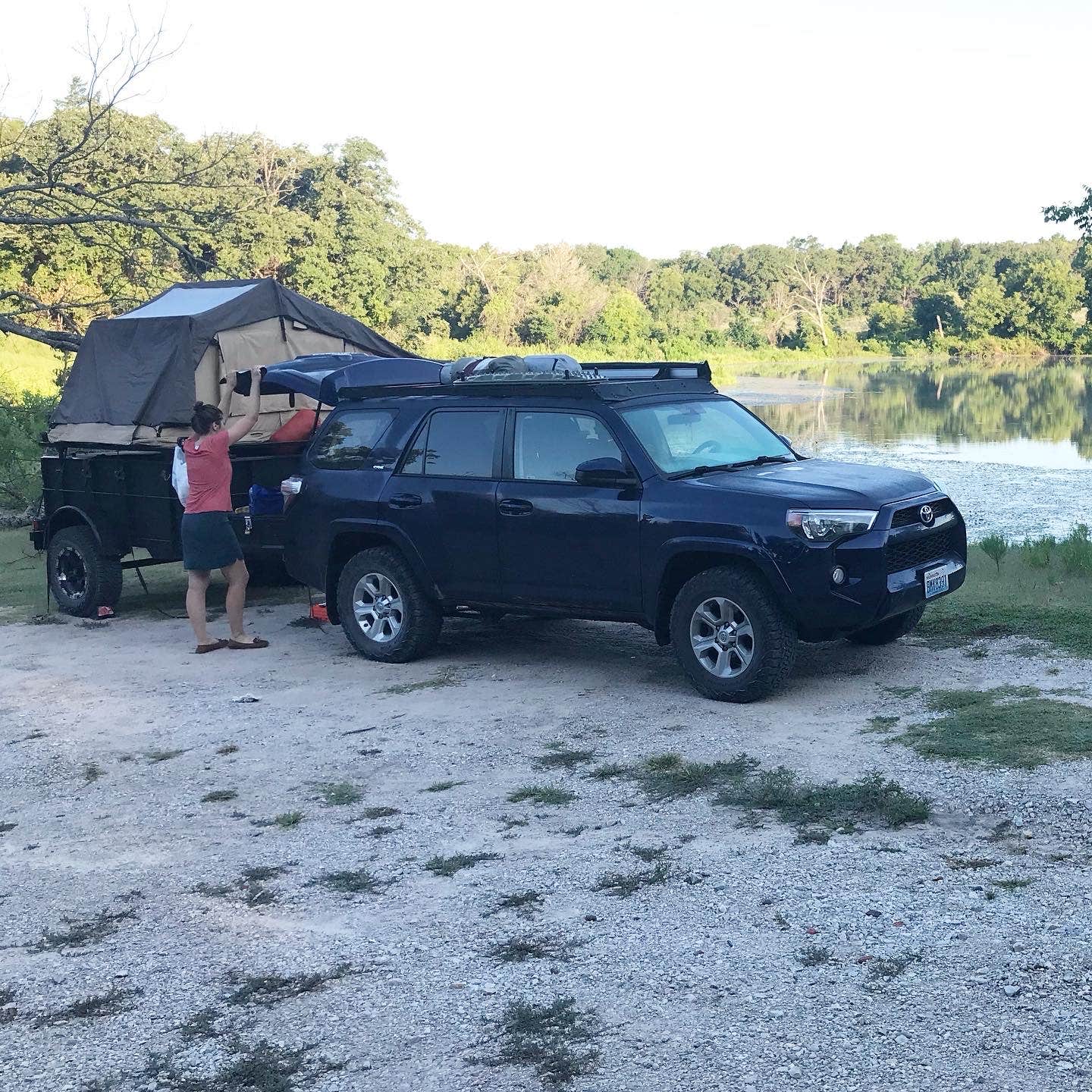 Camper submitted image from Lyndon B. Johnson National Grassland Dispersed Camping - 5