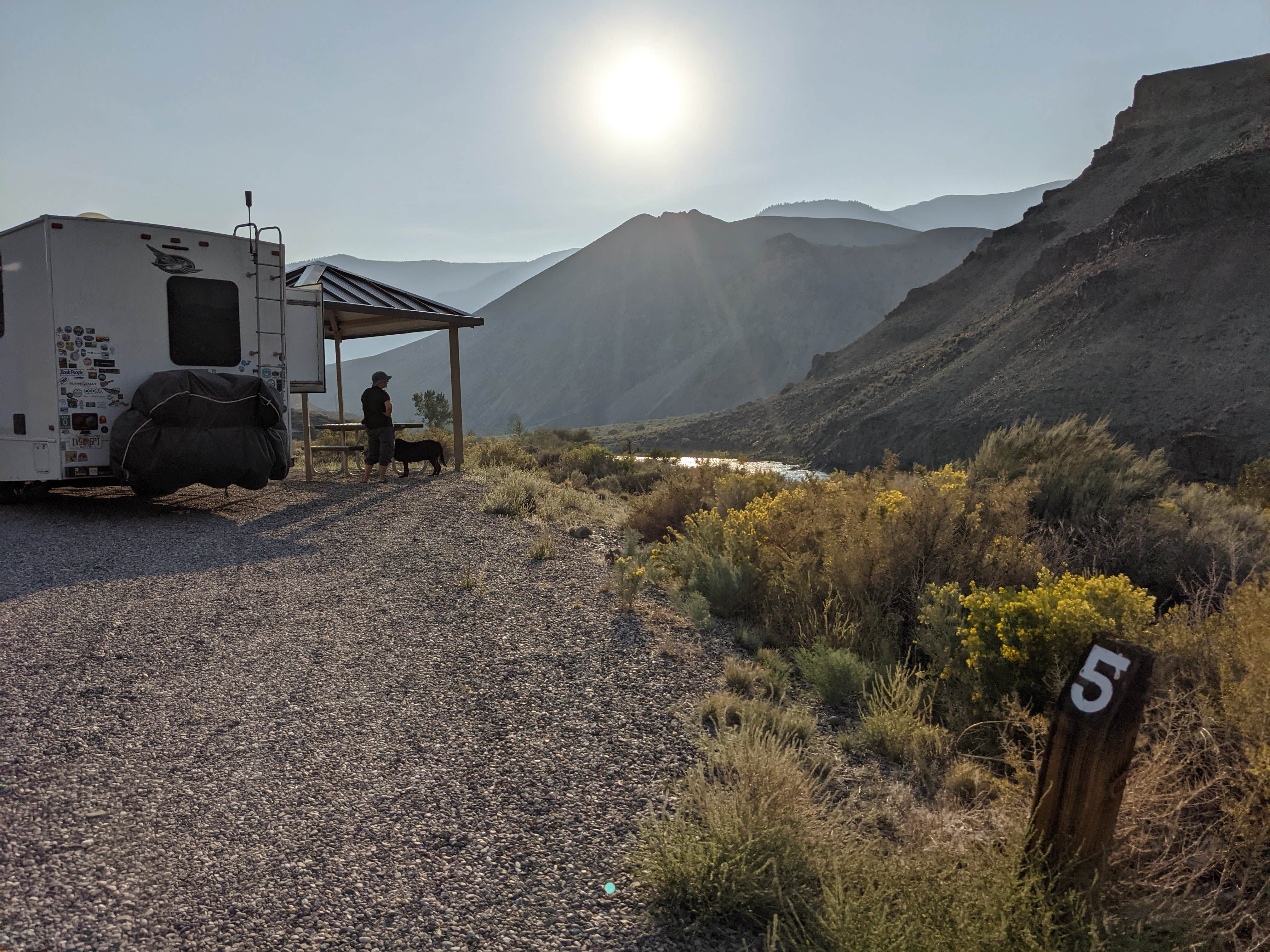 Camper-submitted photo at Deadman Hole near May, ID