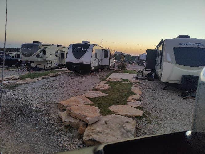 Camper-submitted photo at Tired Traveler RV Park near Weatherford, TX