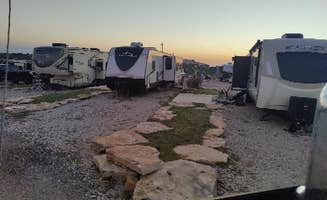 Tyler & Stephanie C.'s photo of rv camping at Tired Traveler RV Park near Graford, TX