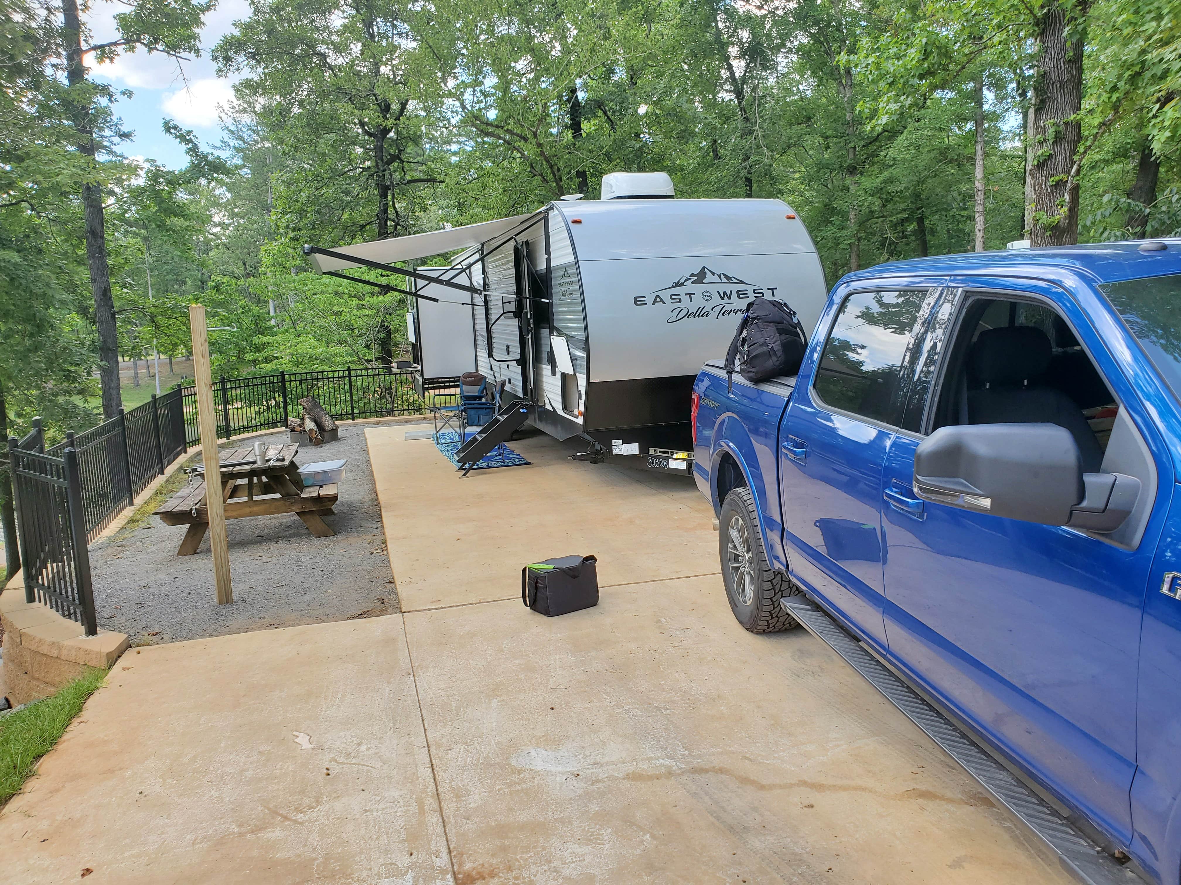 Marty T.'s photo of rv camping at Lincoln Parish Park near Columbia, LA