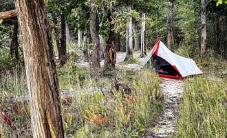 Camping near Thousand Trails Lake Texoma: Cross Timbers Texoma Hiking Trail Primitive Campsite , Gordonville, Texas