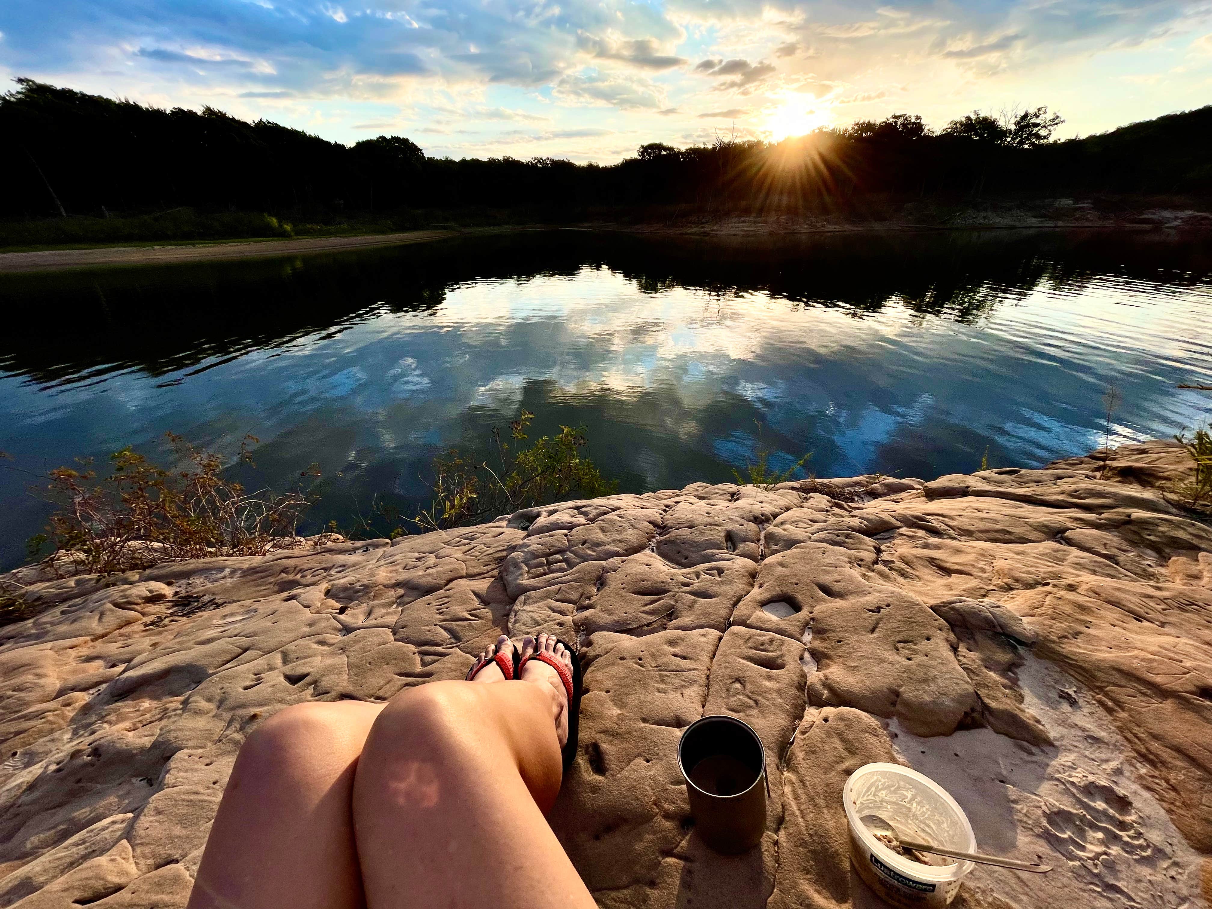 Camper submitted image from Cross Timbers Texoma Hiking Trail Primitive Campsite - 4