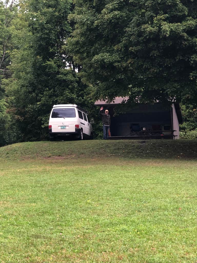 Gail C.'s photo of rv camping at Elmore State Park Campground near Greensboro Bend, VT