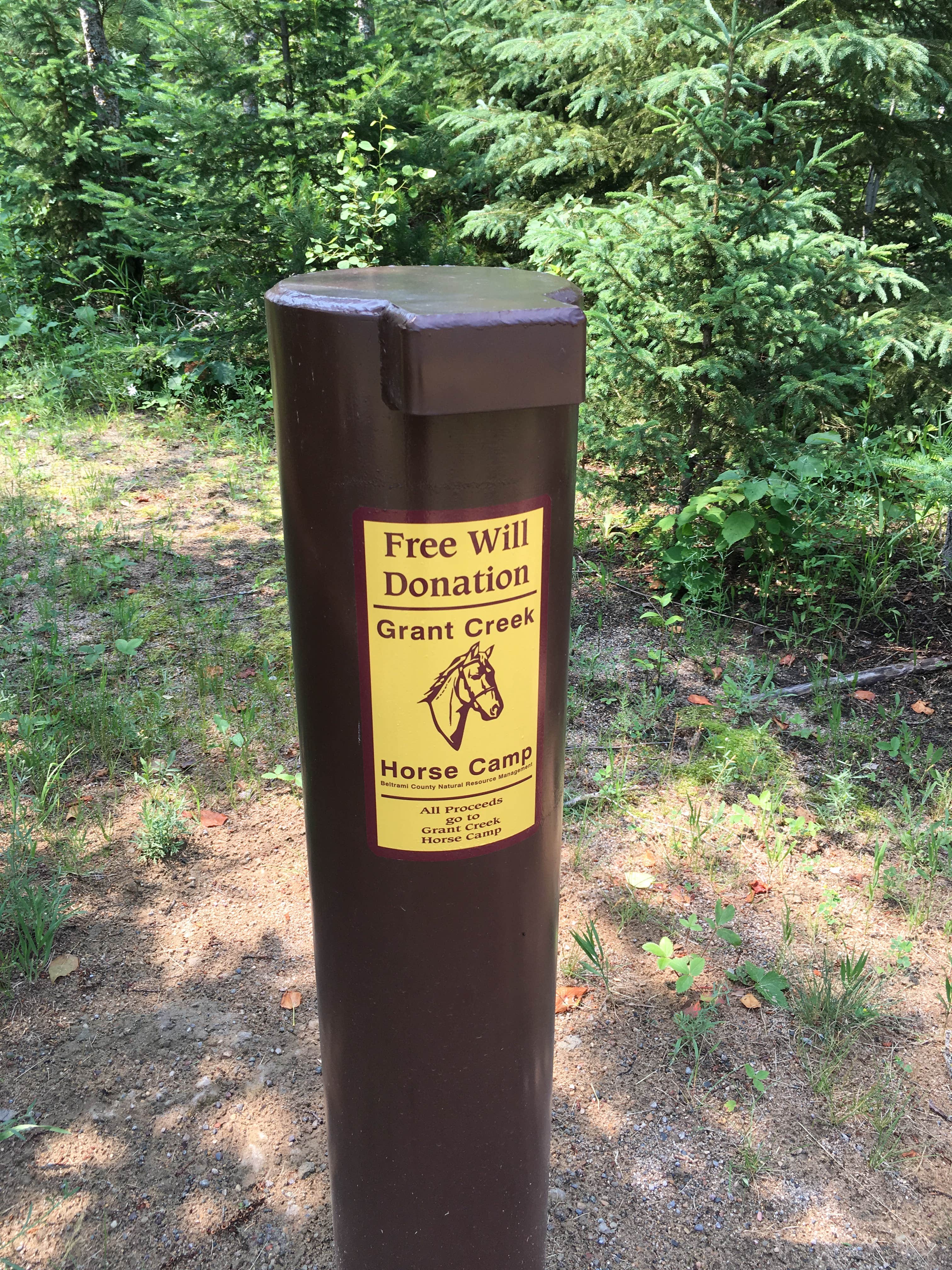 Camper-submitted photo at Grant Creek Horse Camp near Chippewa National Forest