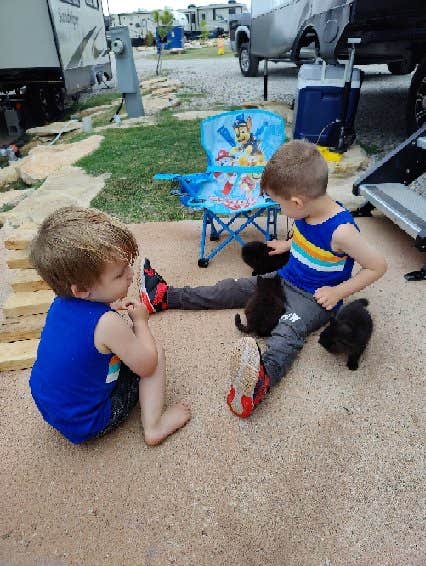 Camper-submitted photo at Tired Traveler RV Park near Weatherford, TX