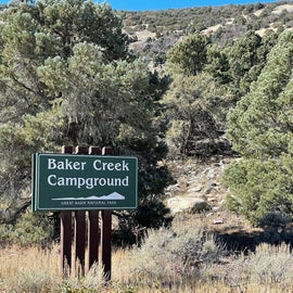 Baker Creek Campground- Great Basin