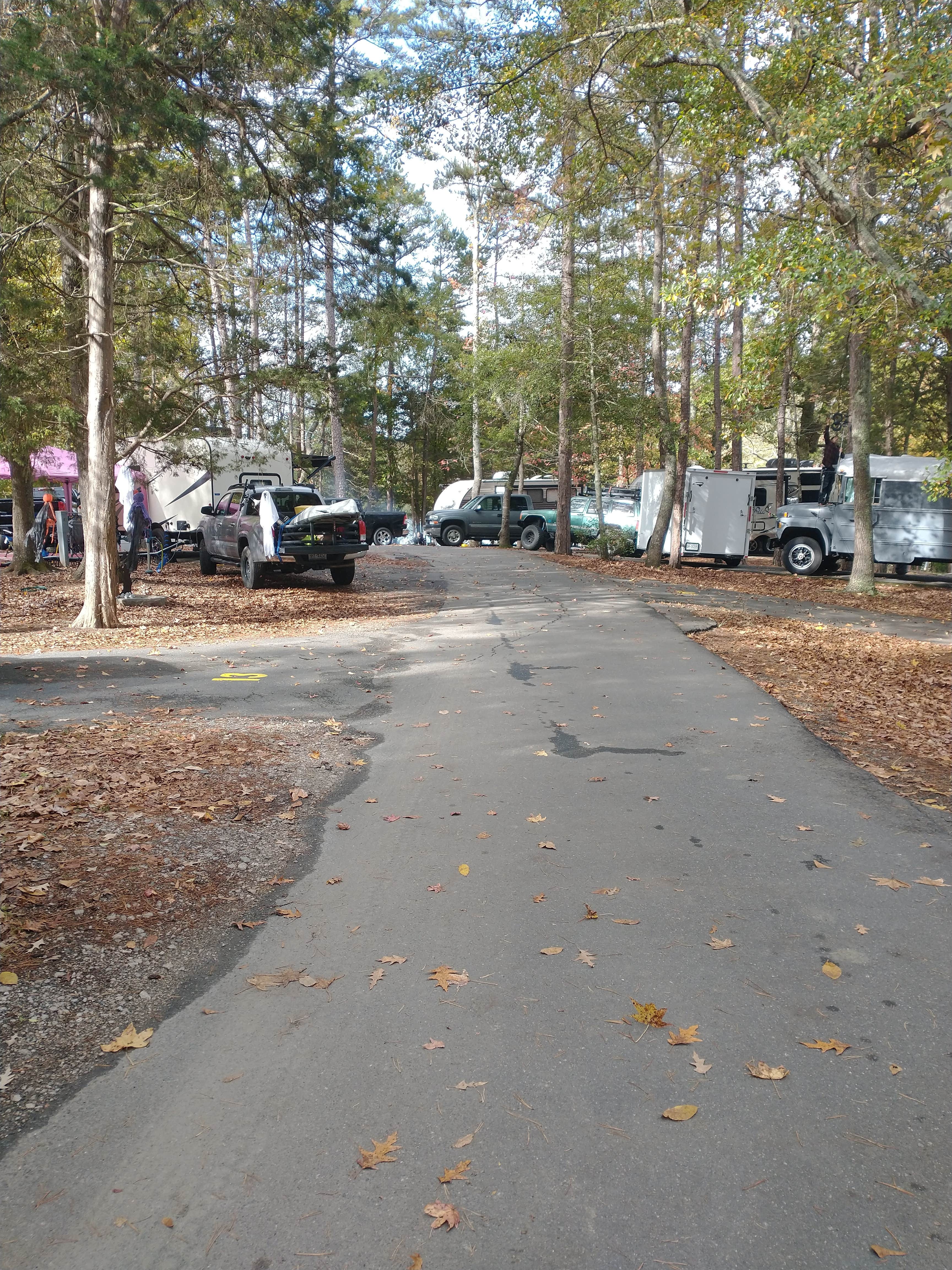Aubrey O.'s photo of rv camping at Andrew Jackson State Park Campground near York, SC