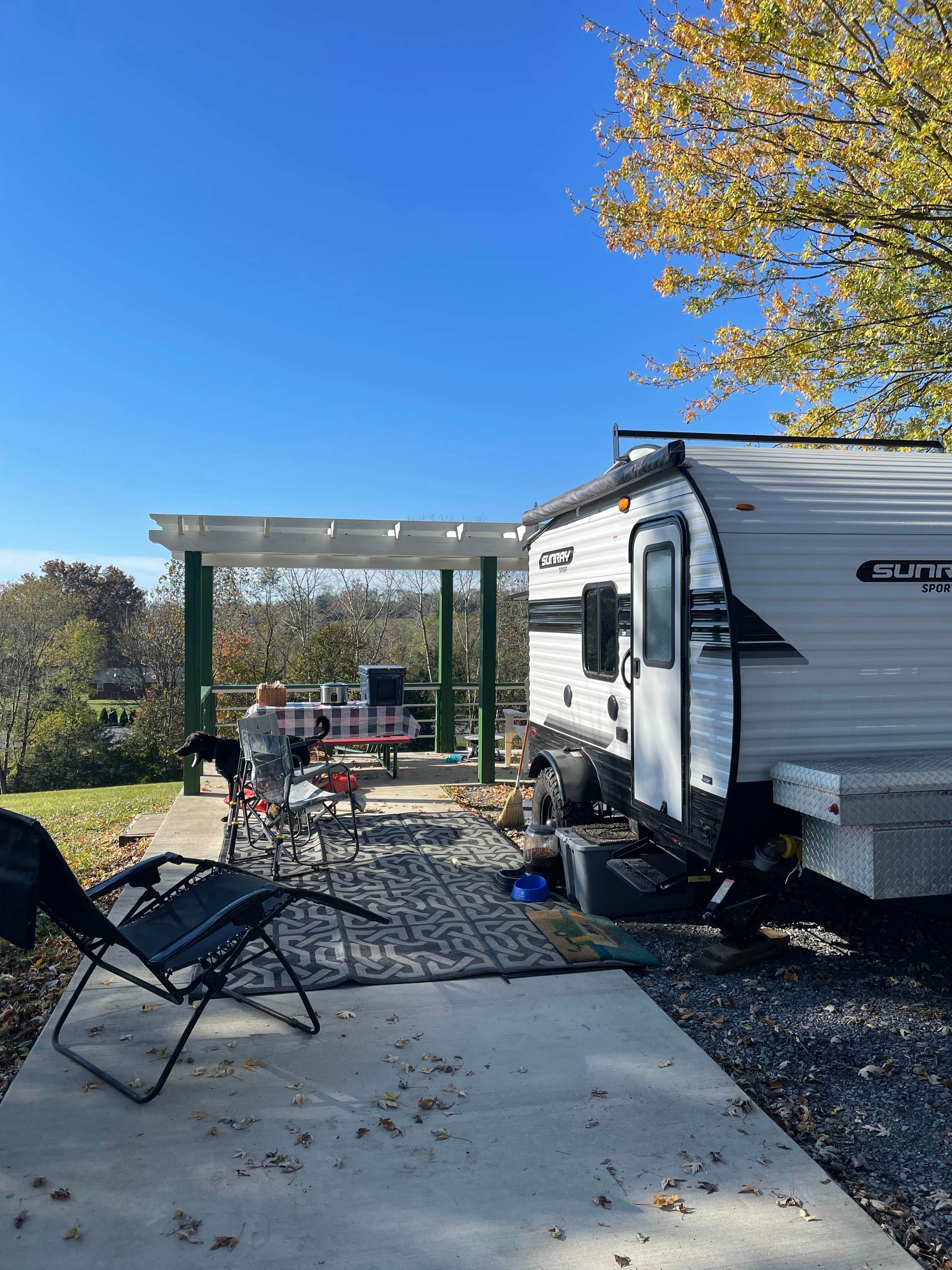 Sally S.'s photo of rv camping at KOA Luray RV Resort near Rippon, WV