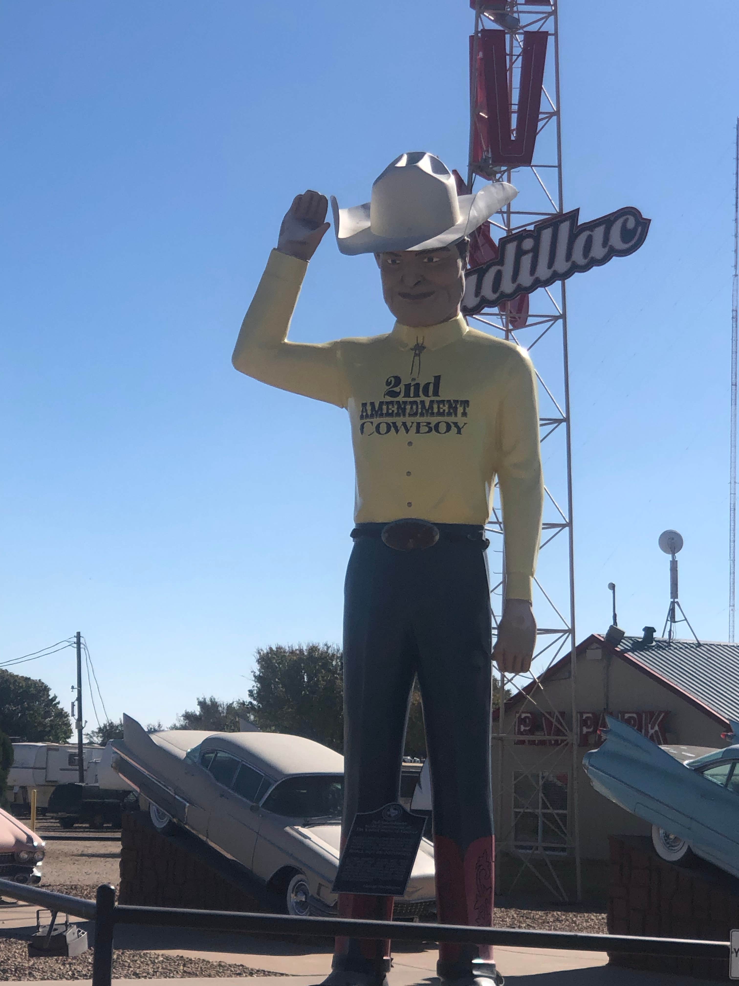 Camper-submitted photo at Cadillac Ranch RV Park and Campground near Canyon, TX