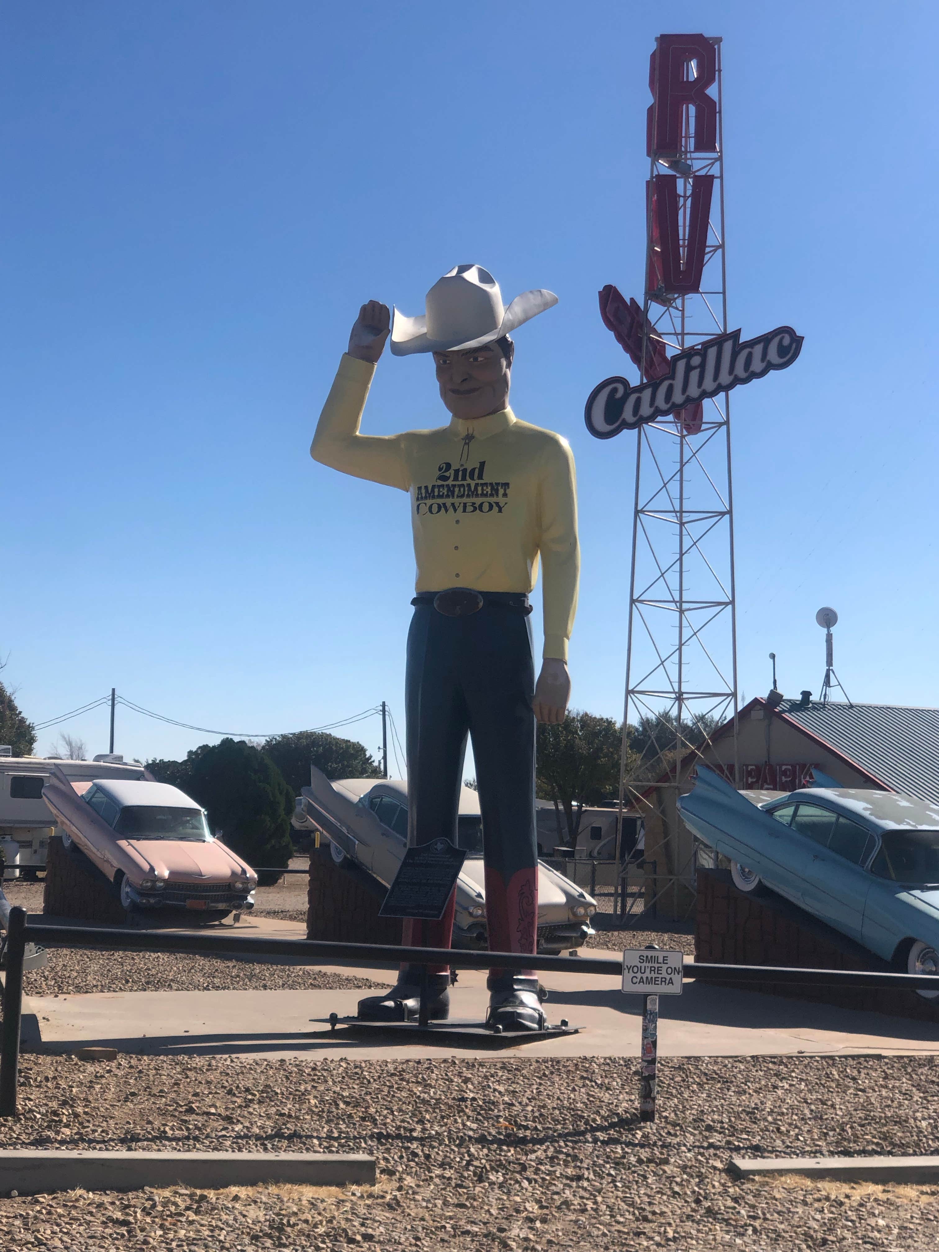 Camper-submitted photo at Cadillac Ranch RV Park and Campground near Canyon, TX