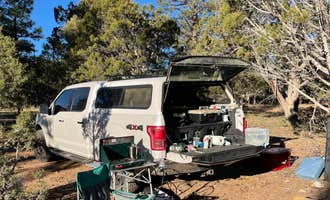 Camping near Hull Cabin: Coconino Rim Road Dispersed Camping, Grand Canyon, Arizona