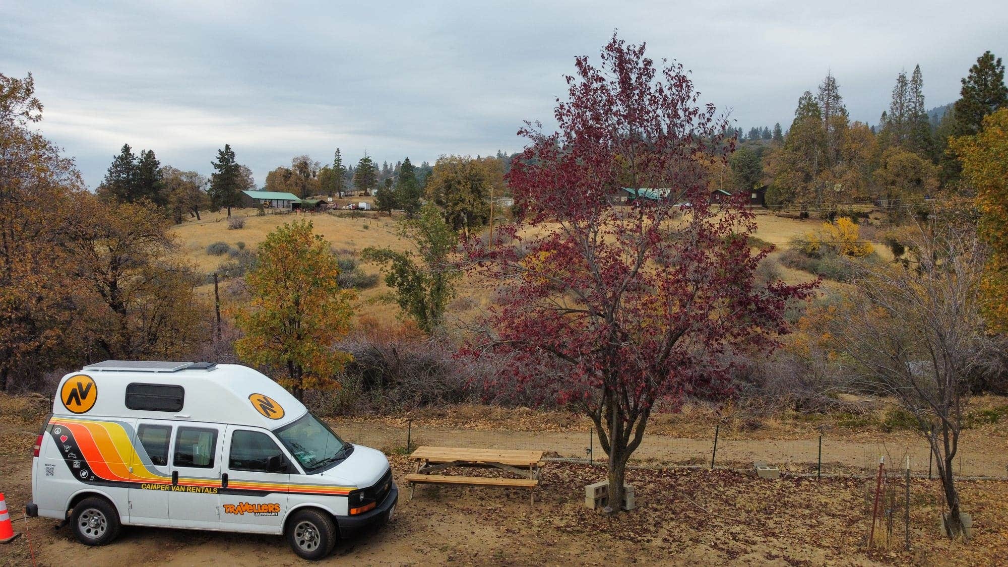 Eline V.'s photo of rv camping at Sequoia Mountain Farms near Dunlap, CA