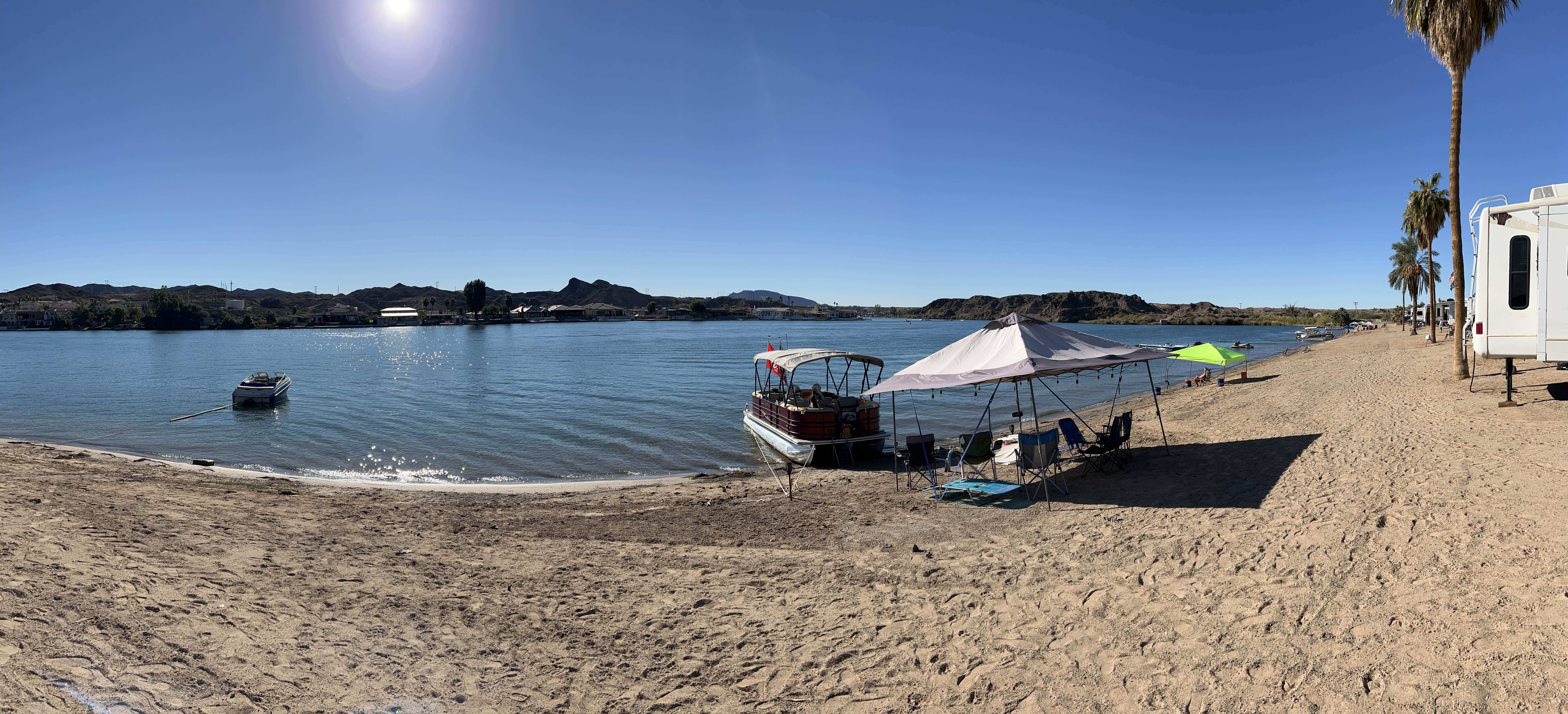 Camper-submitted photo at Emerald Cove Resort near Parker Dam, CA