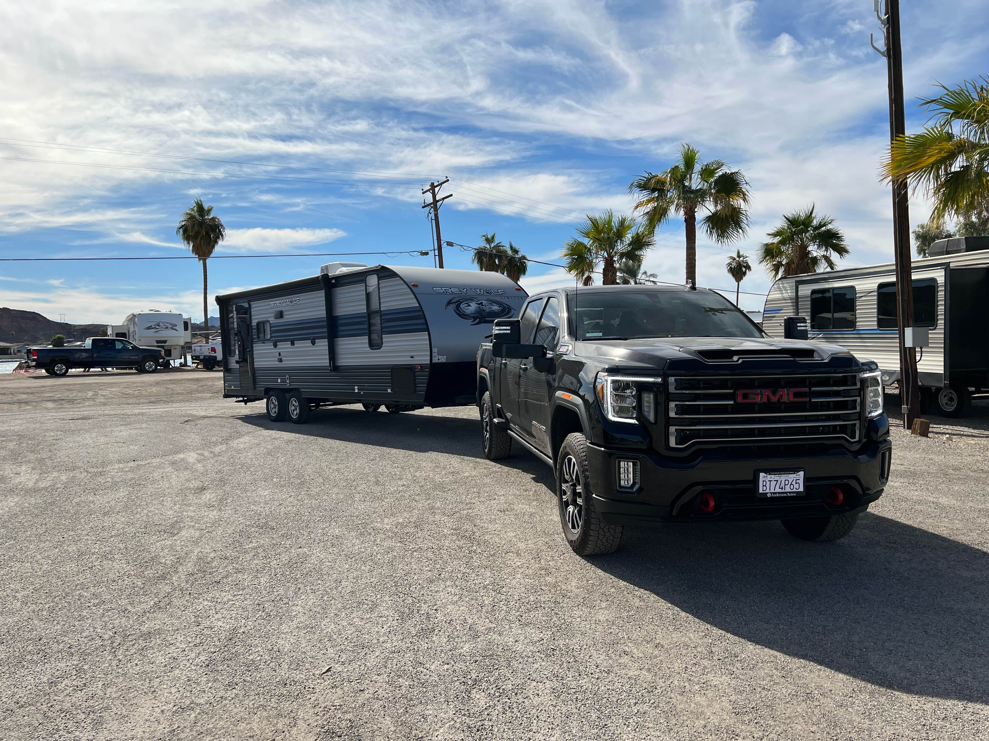 Camper-submitted photo at Emerald Cove Resort near Parker Dam, CA