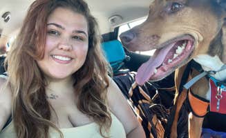 Taleah U.'s photo of camping with pets at Alto Pit OHV Campground near Prescott, AZ