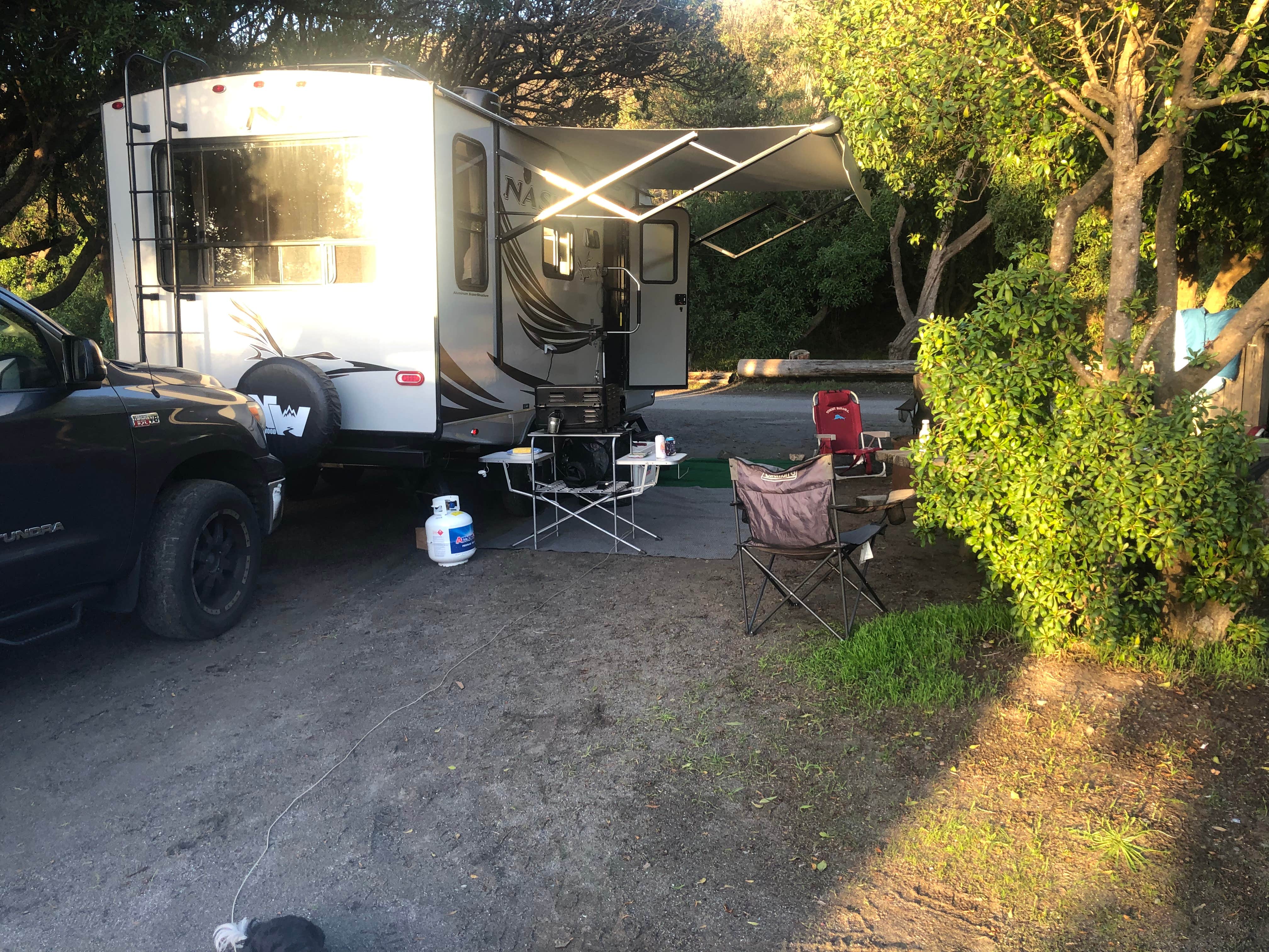 Travis C.'s photo of rv camping at Wright's Beach Campground — Sonoma Coast State Park near Bridgehaven, CA