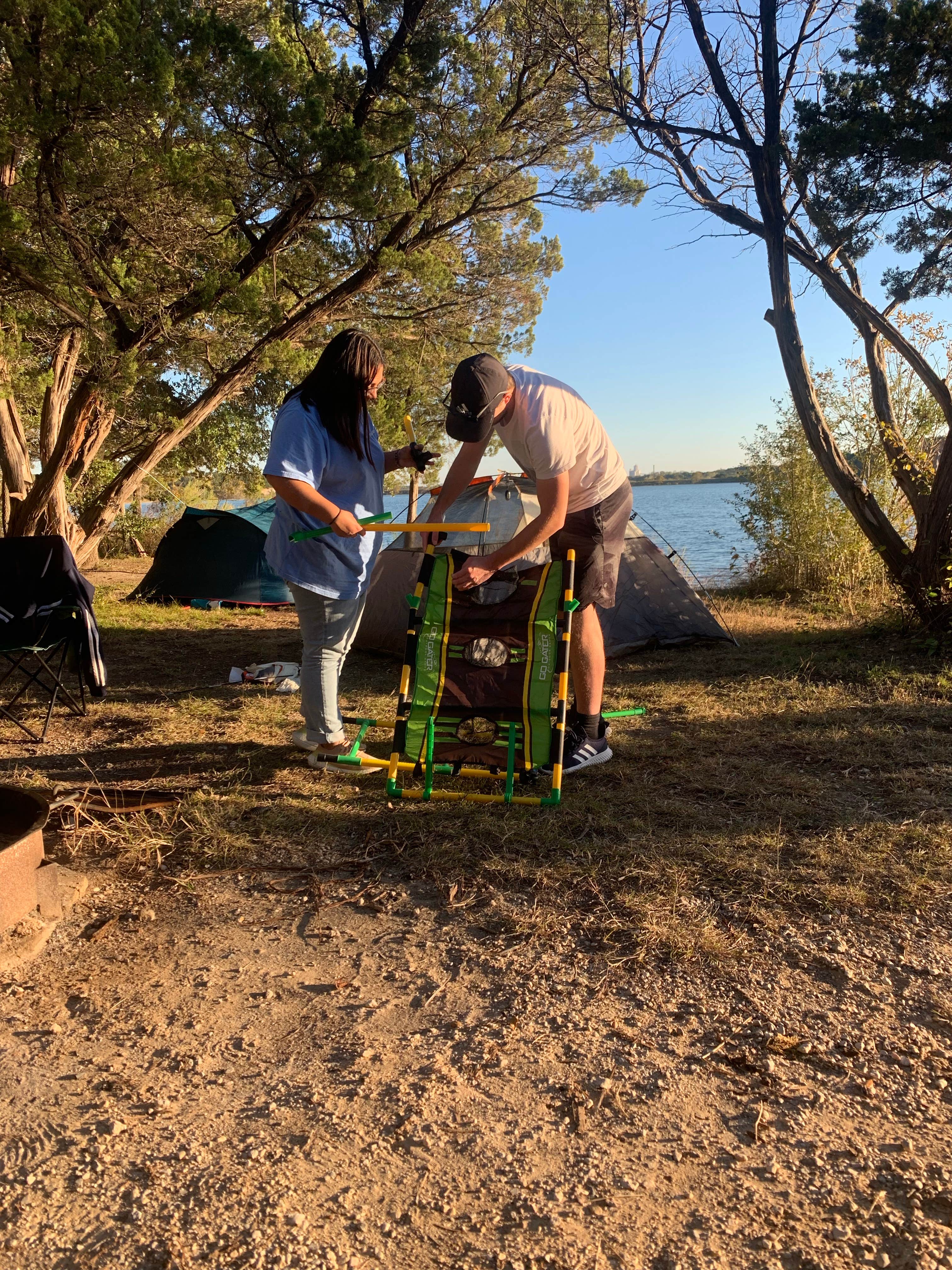 Alejandro G.'s photo at Cleburne State Park Campground near Whitney Lake