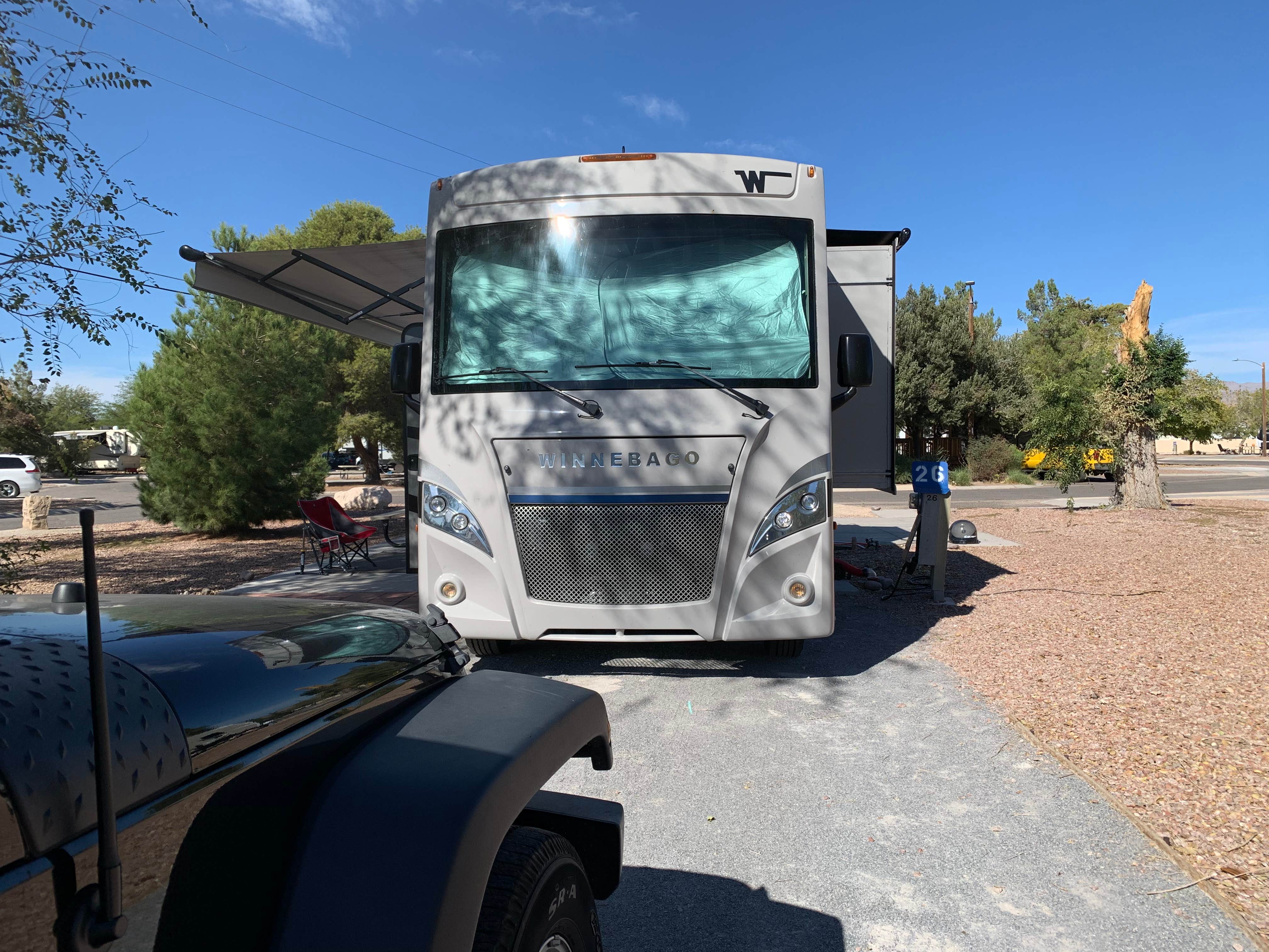 Michael F.'s photo of rv camping at Desert Eagle RV Park - Military Only near Temple Bar Marina, AZ