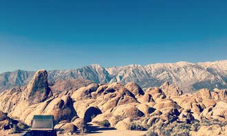 Camping near Saline Valley Primitive Campground — Death Valley National Park: Alabama Hills Recreation Area, Lone Pine, California