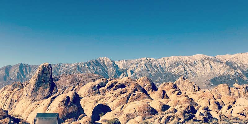 Camper submitted image from Alabama Hills Recreation Area