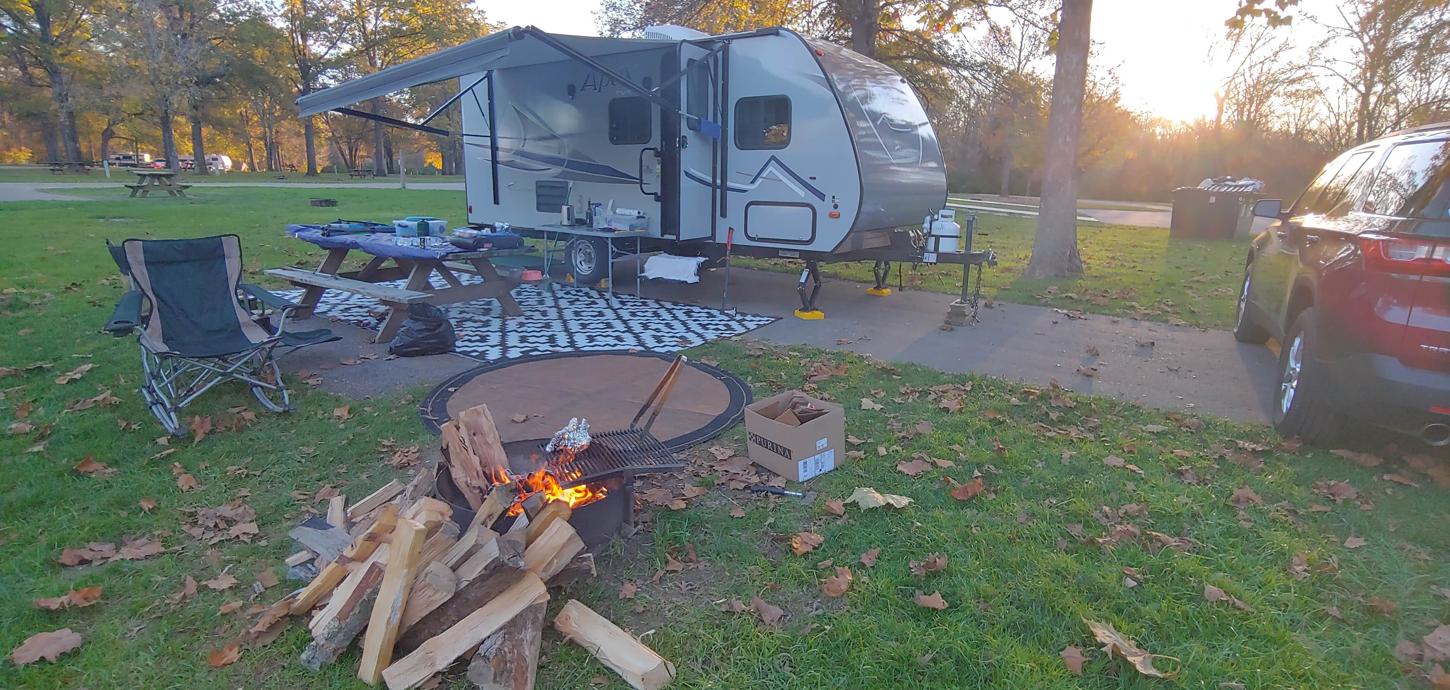 Gerard E.'s photo of rv camping at Whitewater Memorial State Park Campground near Brookville, OH