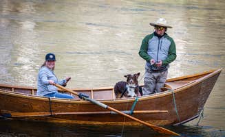Allen W.'s photo of camping with pets at Albert's Landing near Mullan, ID