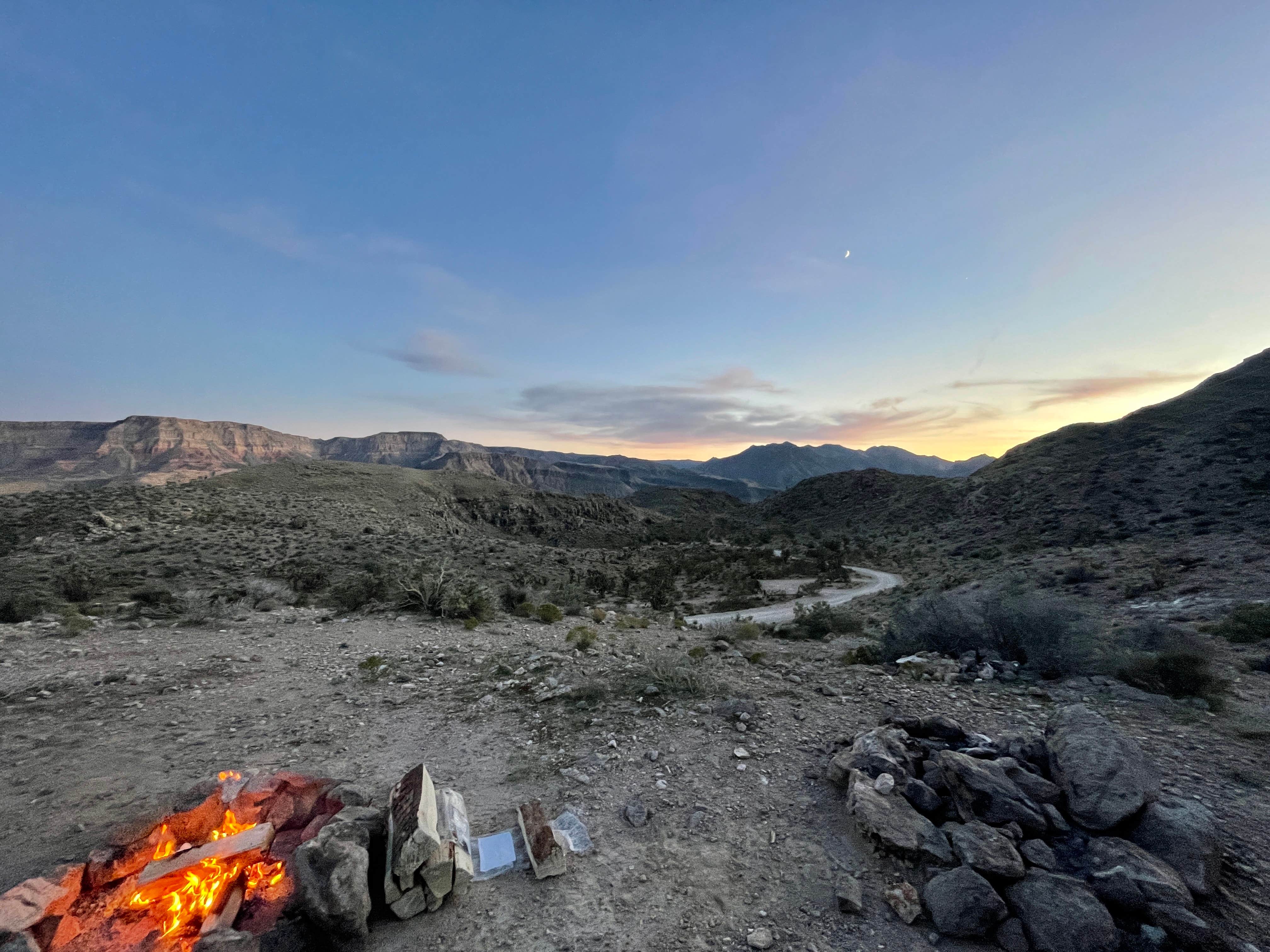 Camper-submitted photo at Cedar Pockets Pass Road - Dispersed Camping near Bunkerville, NV