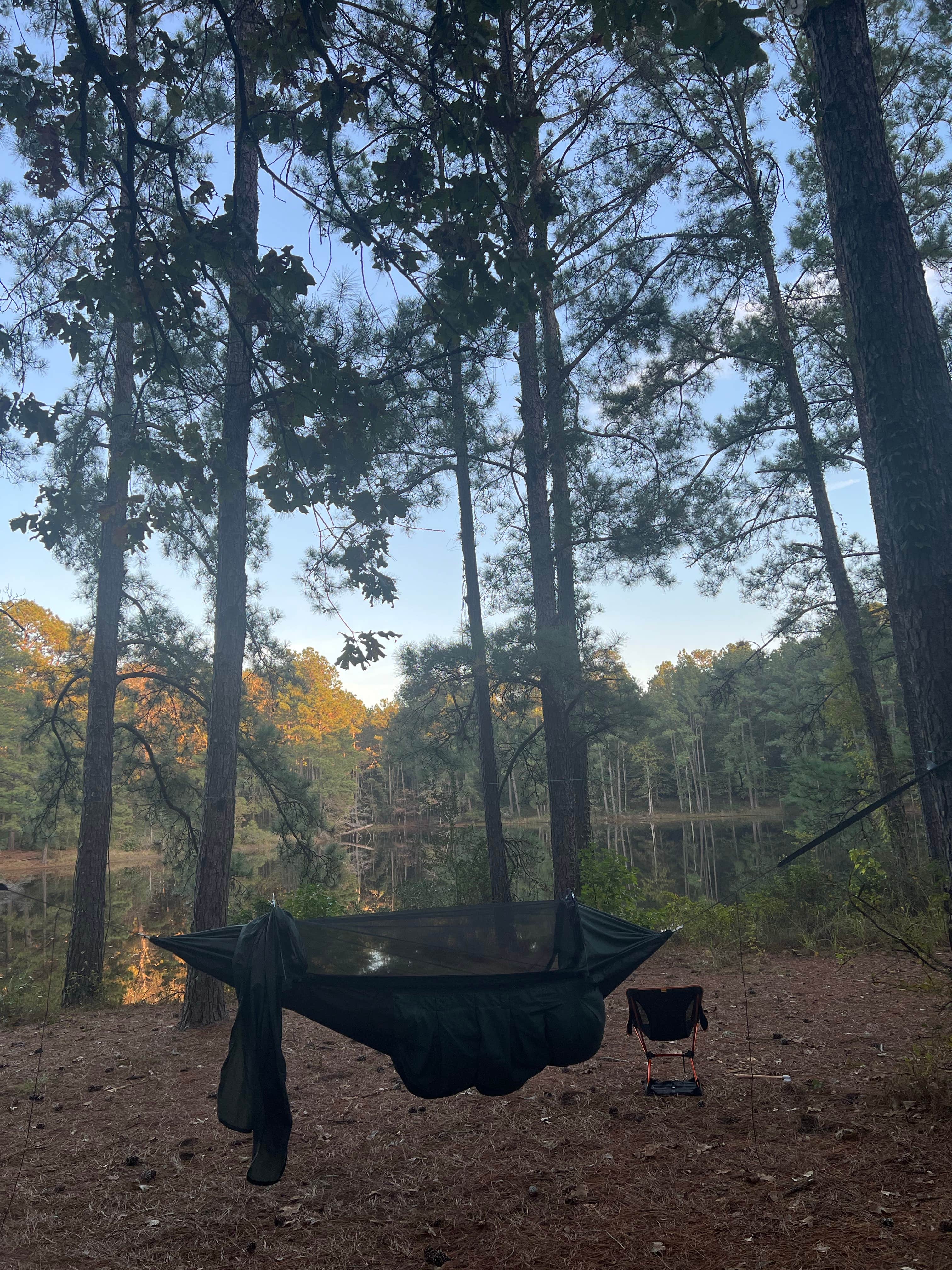 Camper-submitted photo at Lake Niederhoffer Campsite near Hufsmith, TX