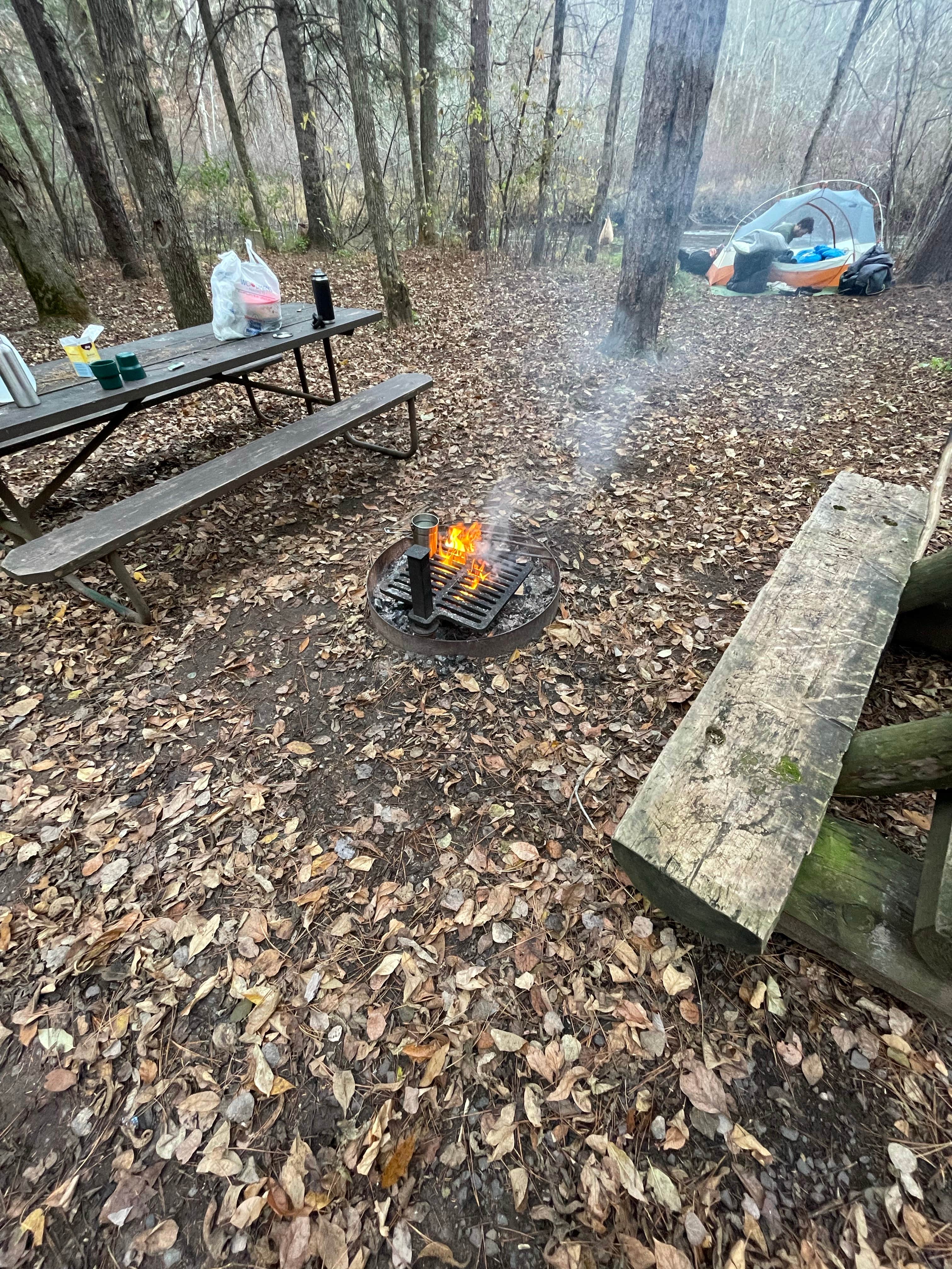 Dayton  .'s photo at Brule River Campground near Alpha, MI