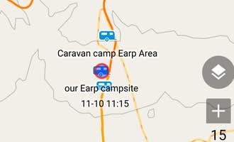 Camping near Emerald Cove Resort: BLM Earp- Parker to Needles Wagon Road Dispersed, Earp, California