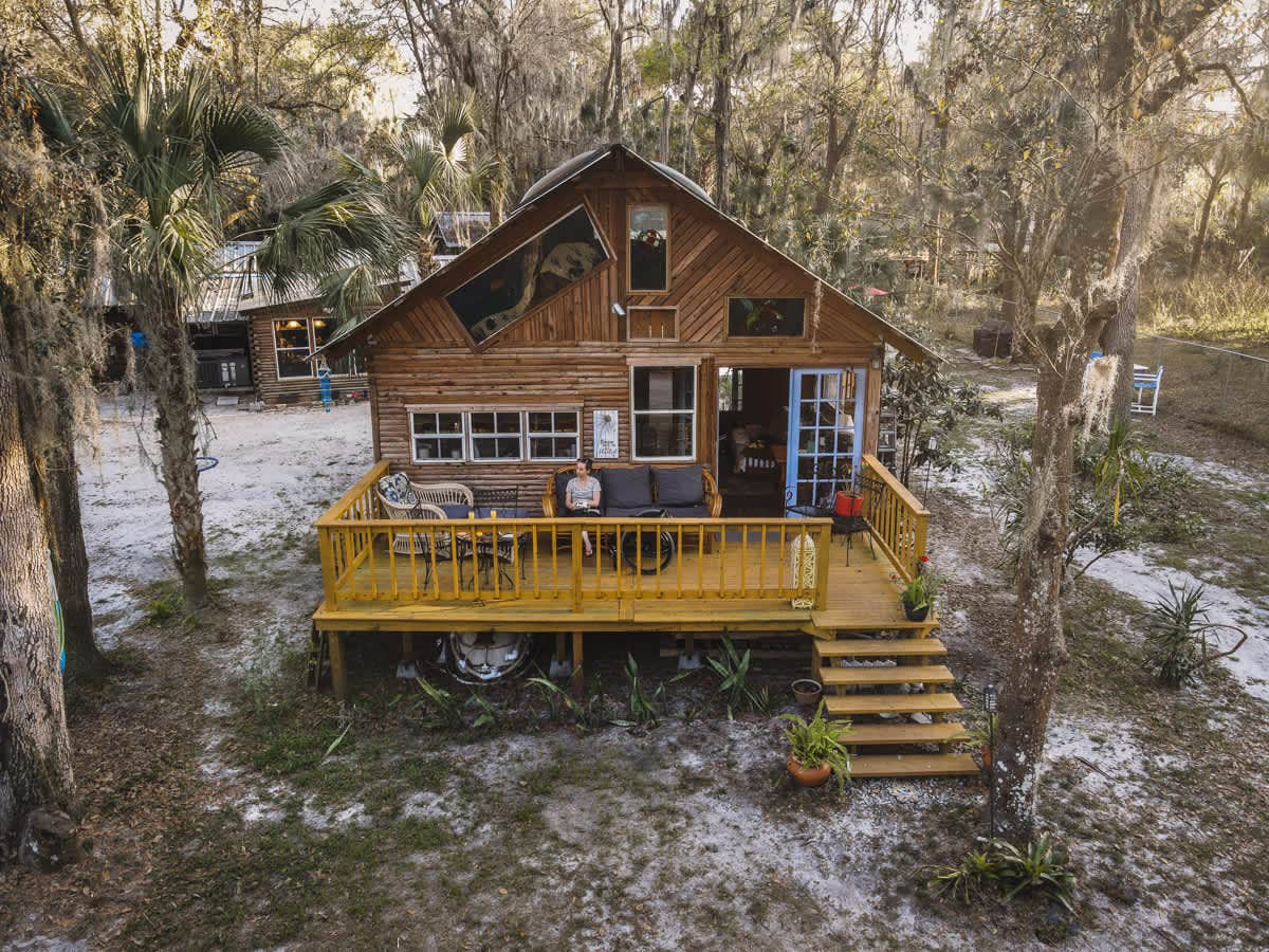 Christine A.'s photo of a cabin at The Love Lodge Lithia near Elkton, FL