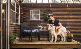 Christine A.'s photo of camping with pets at The Love Lodge Lithia near Dover, FL
