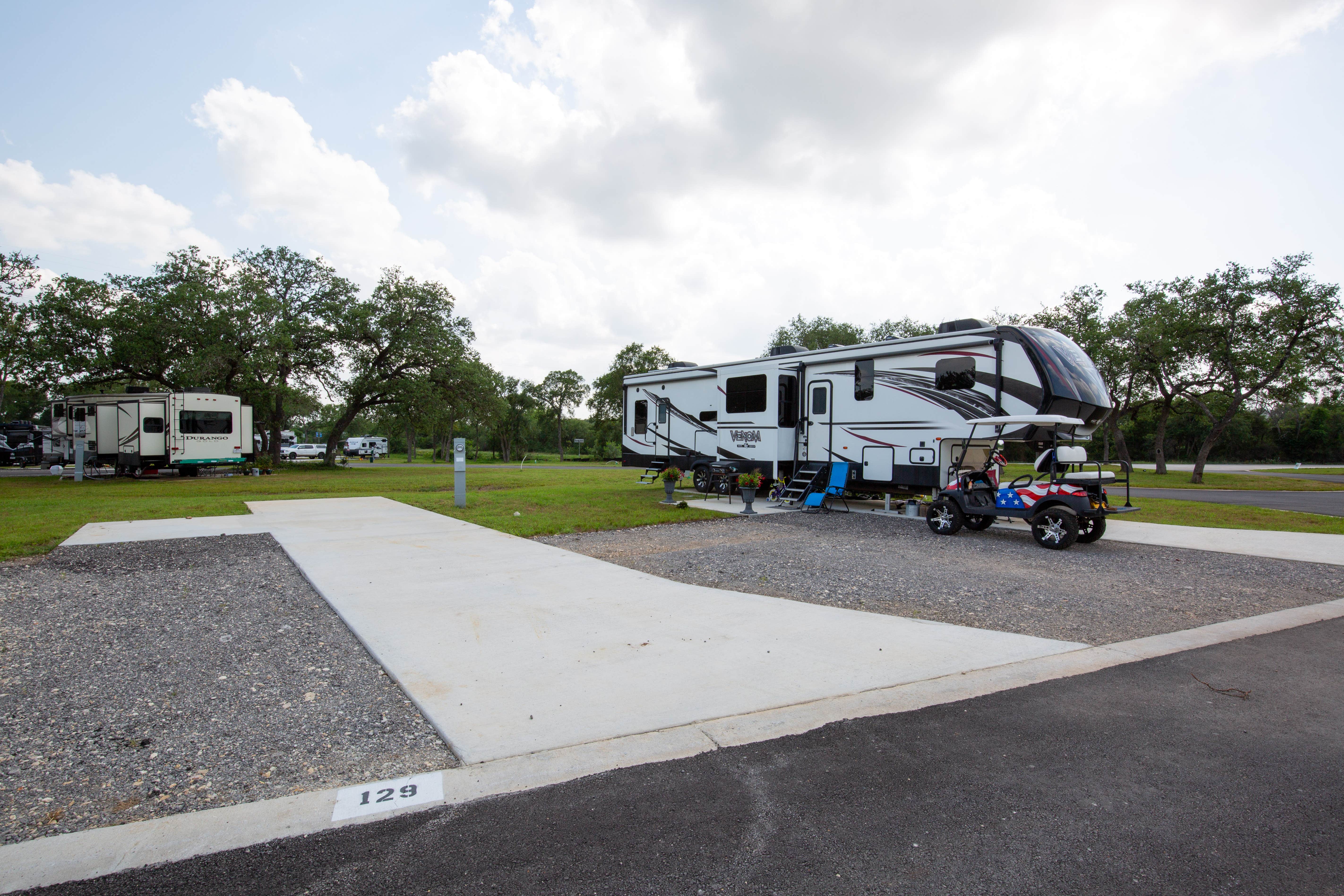 Horizon M.'s photo of rv camping at Treeside RV Resort near Wimberley, TX