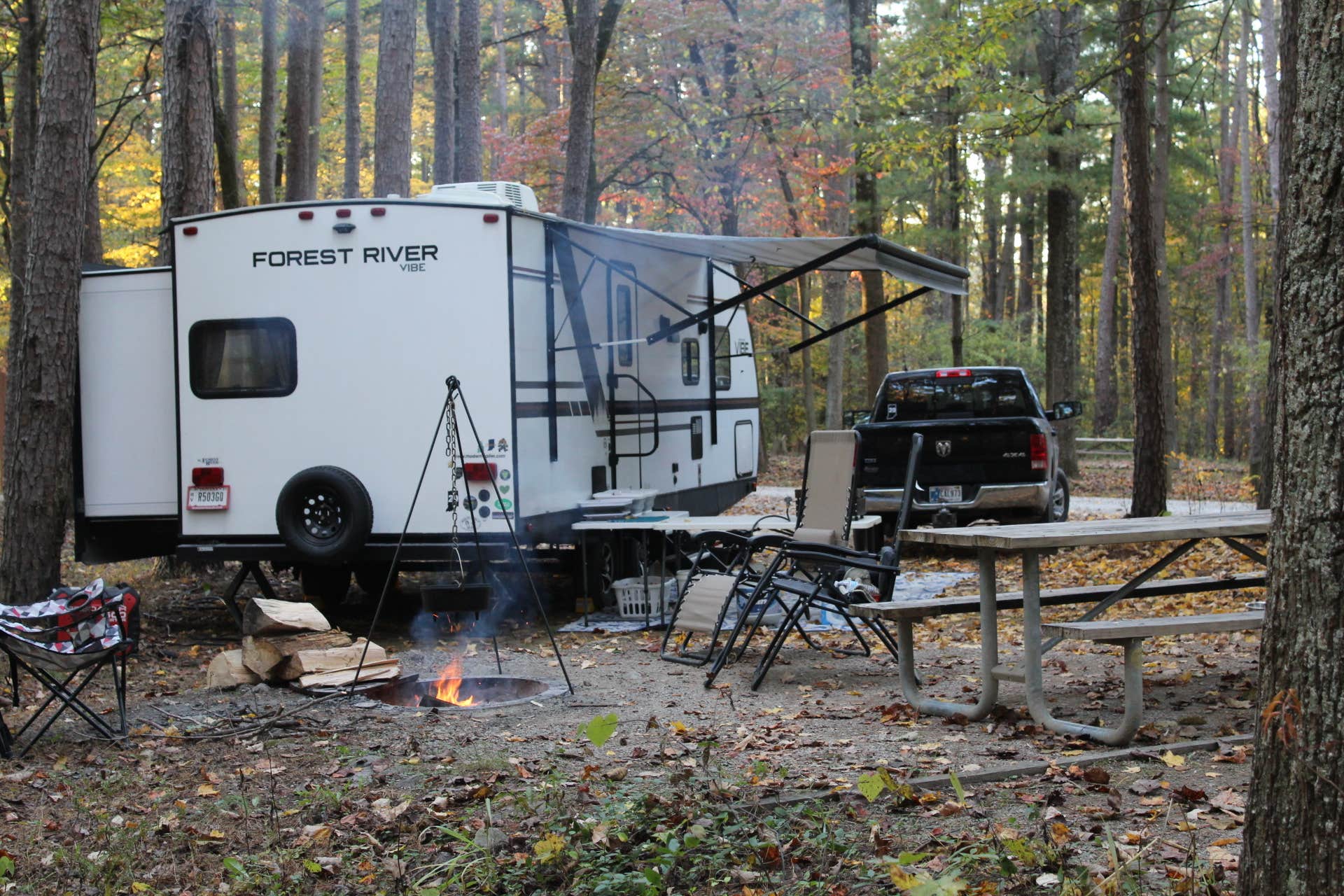 Ronald H.'s photo of rv camping at Saddle Lake Campground — Hoosier National Forest near Tennyson, IN