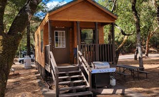 Derek & Alex W.'s photo of a cabin at Thousand Trails Russian River near Kelseyville, CA