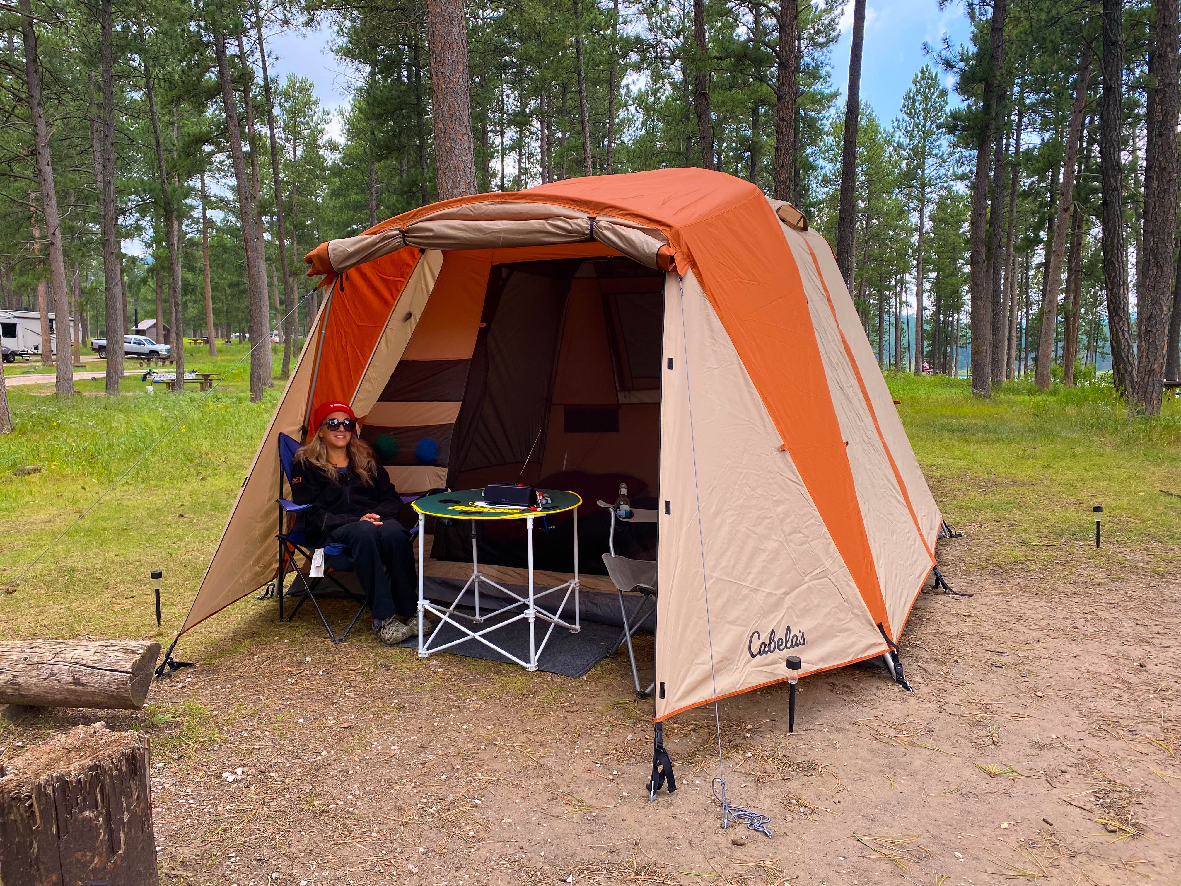 Krista K.'s photo at Sheridan Lake South Shore Campground near Silver City, SD