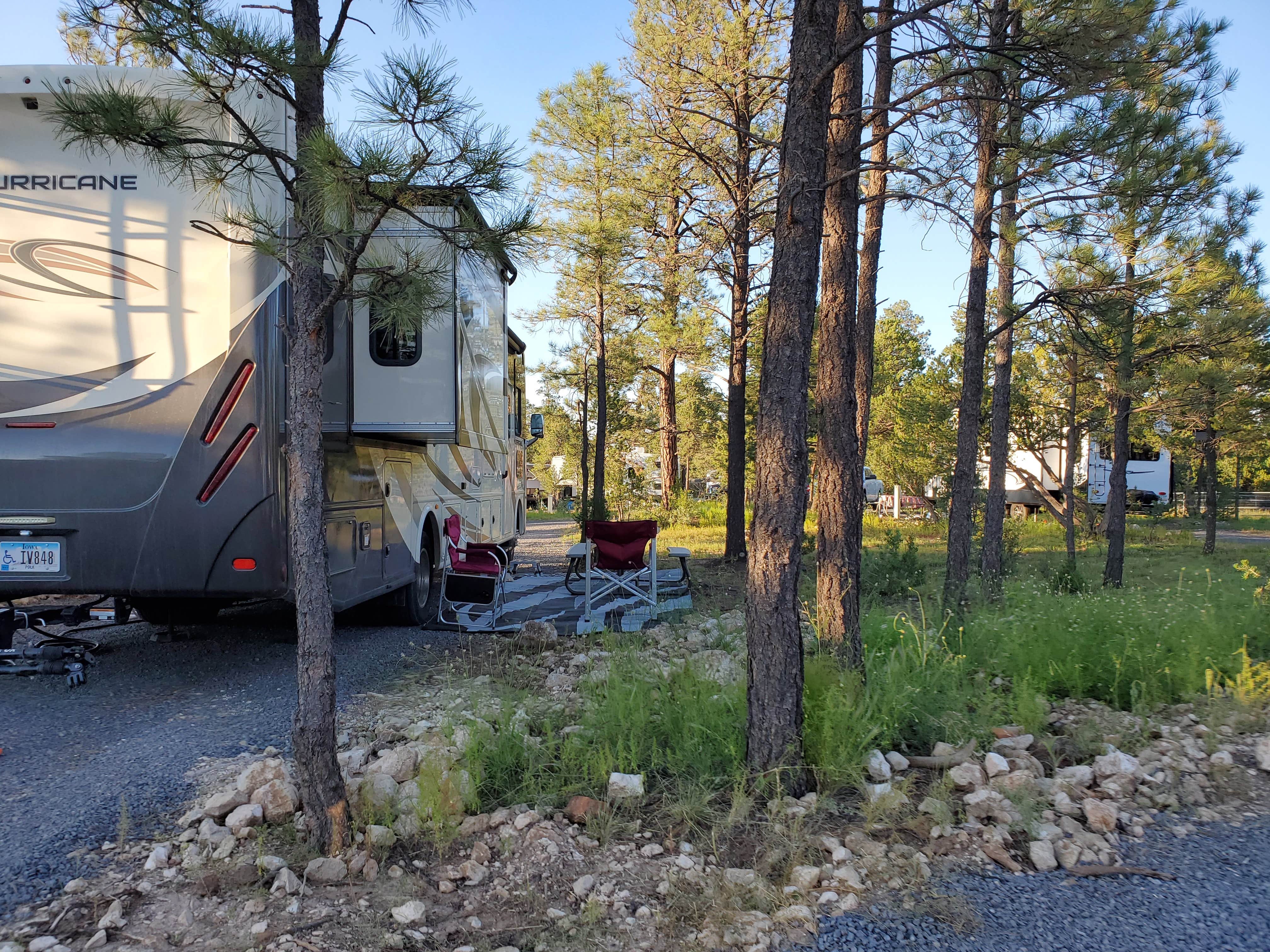 Machelle J.'s photo of rv camping at AJ's Getaway RV Park near Pinetop-Lakeside, AZ