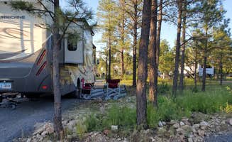 Machelle J.'s photo of rv camping at AJ's Getaway RV Park near Kohls Ranch, AZ