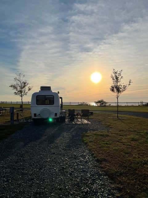 Helen O.'s photo of rv camping at Bay Shore Campground near Townsend, DE
