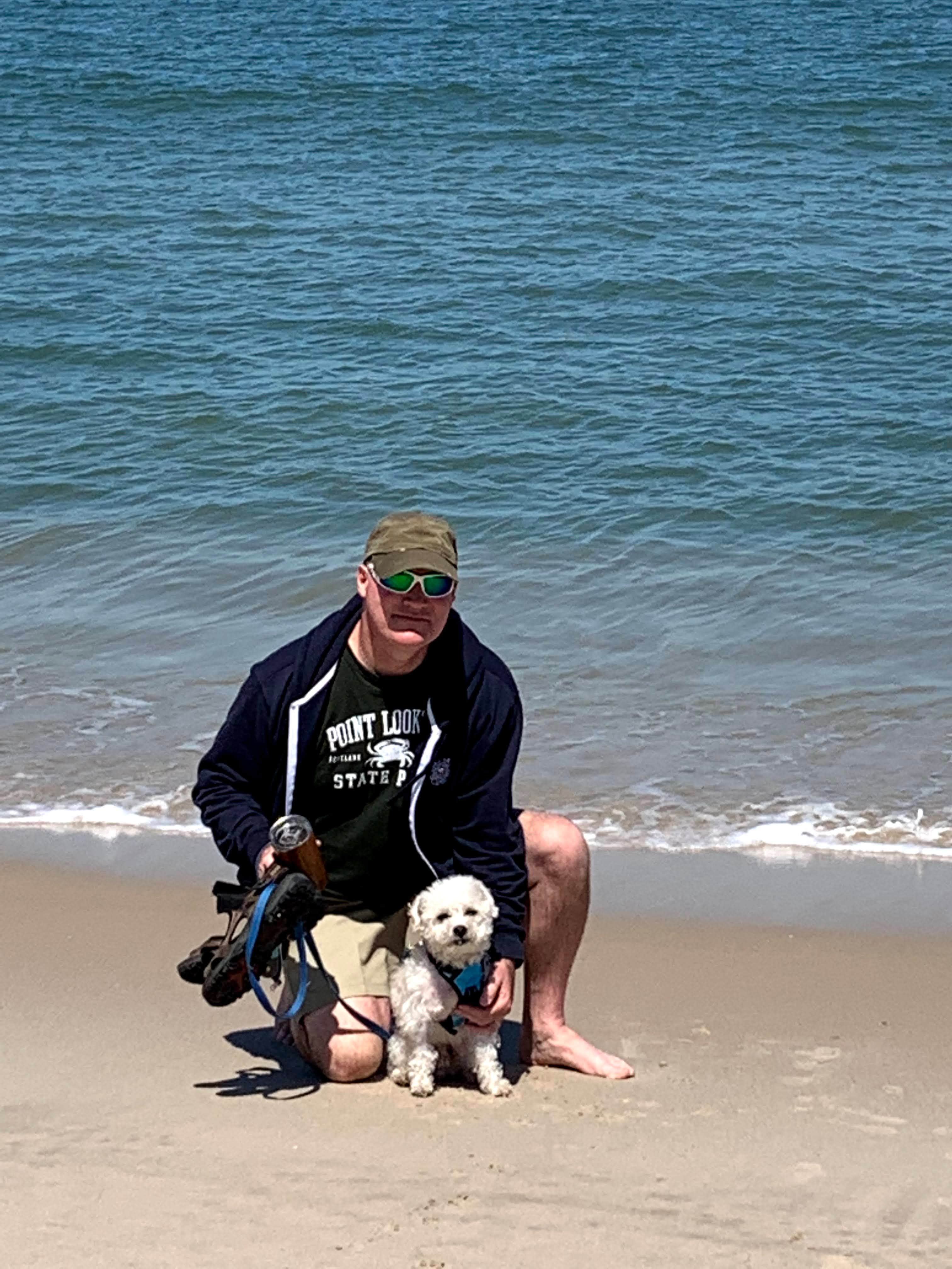 Laure D.'s photo of camping with pets at Delaware Seashore State Park Campground near Houston, DE