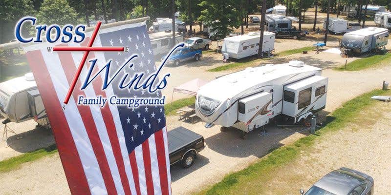 Camper submitted image from Cross Winds Family Campground