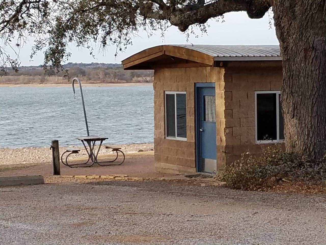 Lorie G.'s photo of a cabin at Inks Lake State Park Campground near Cedar Park, TX