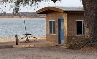 Lorie G.'s photo of a cabin at Inks Lake State Park Campground near Round Rock, TX