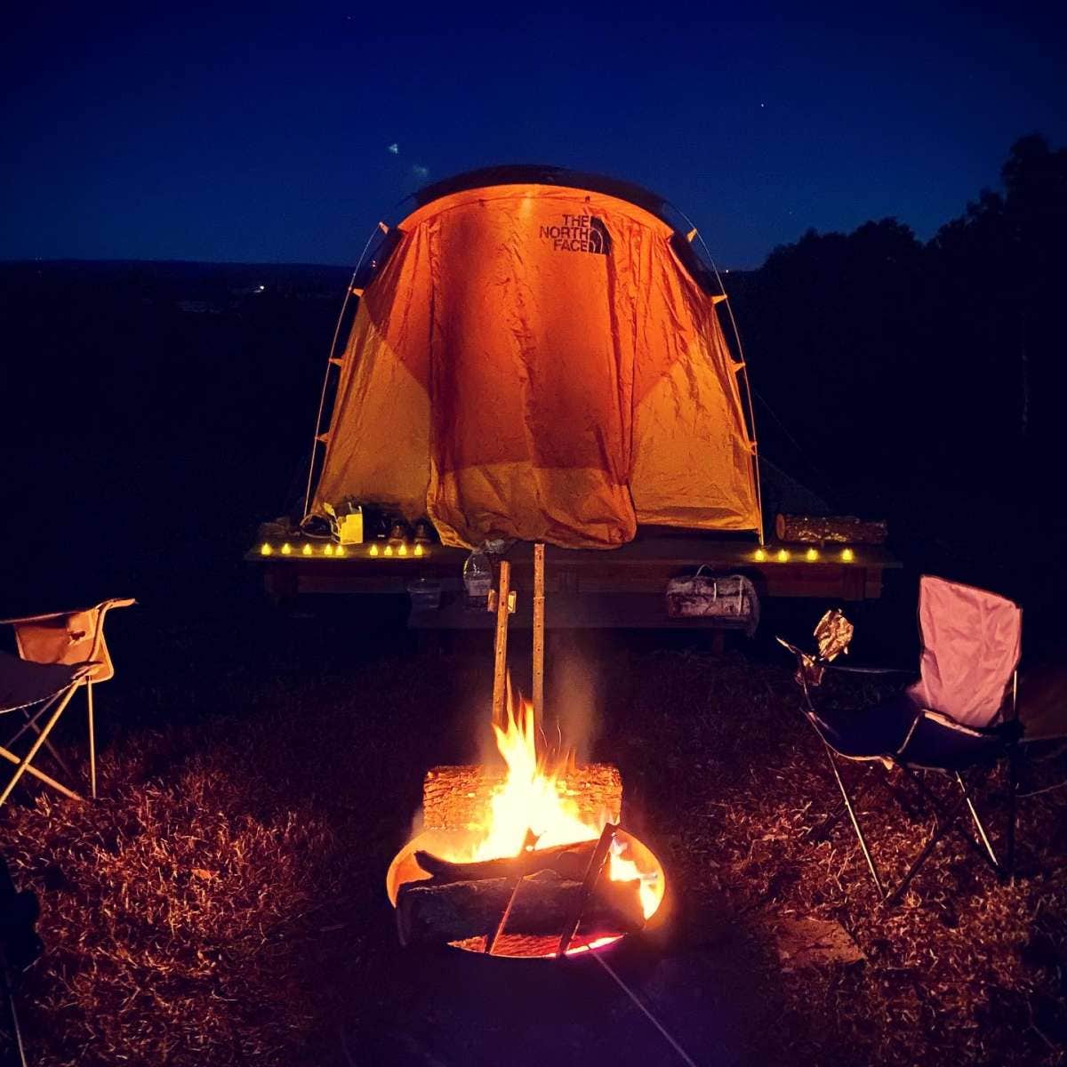 Camper-submitted photo at Sunsets on the Arkansas River Site near Roland, AR