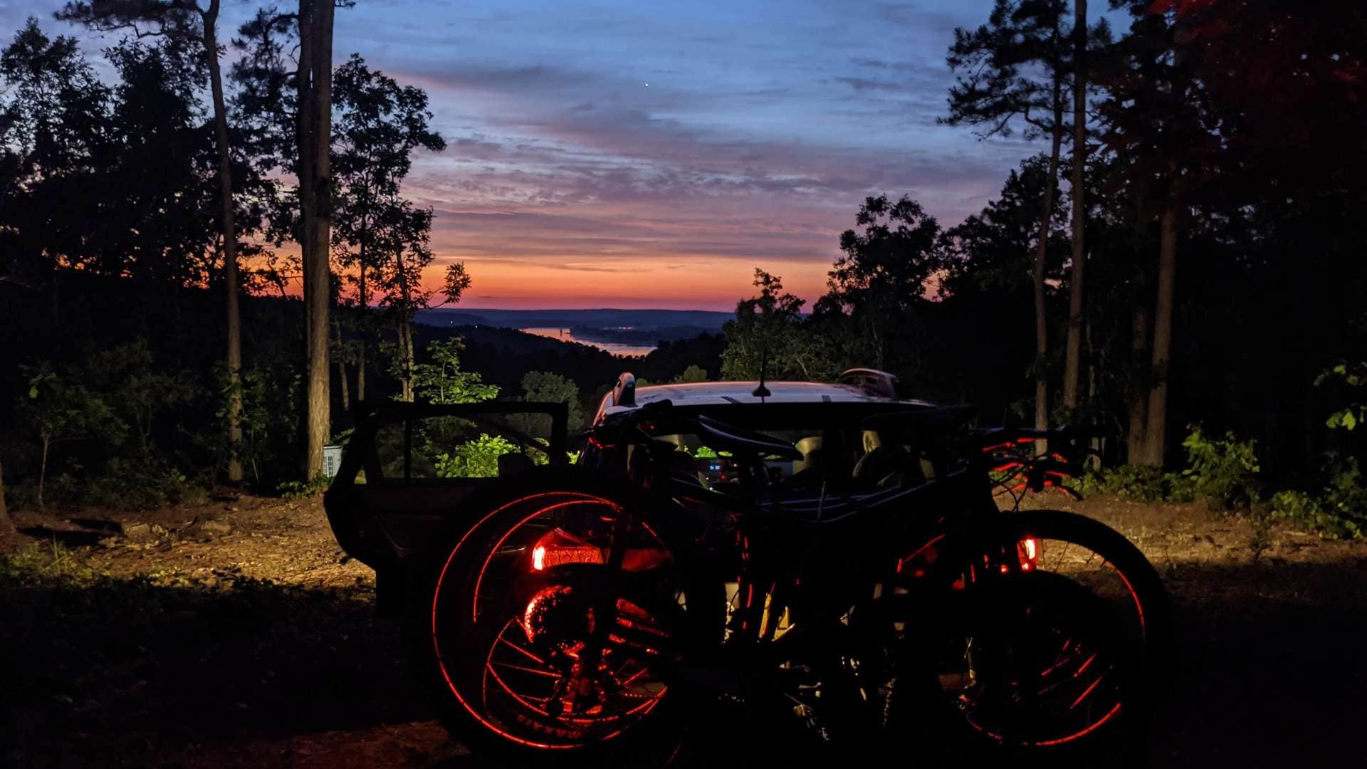 Camper-submitted photo at Sunsets on the Arkansas River Site near Roland, AR