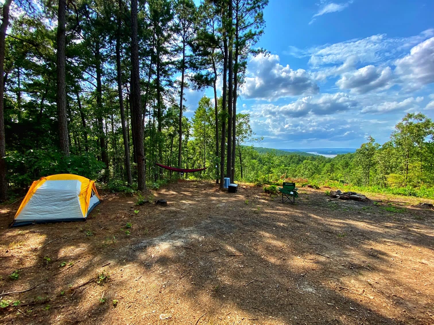 Camper-submitted photo at Sunsets on the Arkansas River Site near Roland, AR