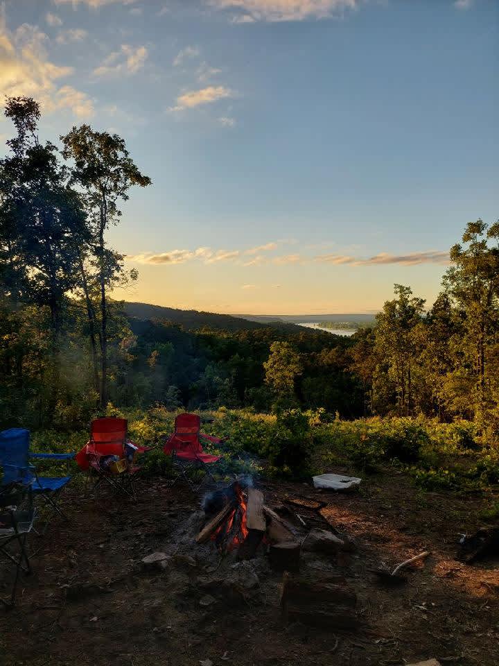 Camper-submitted photo at Sunsets on the Arkansas River Site near Roland, AR